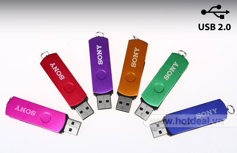 USX 002 - USB SONY VAIO Nắp Xoay 4GB